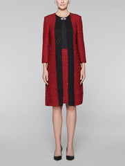 Sparkle Longline Knit Jacket
