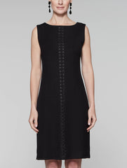 Embellished Black Dress