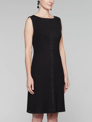 Embellished Black Dress