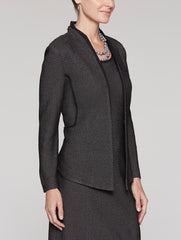 Honeycomb Pattern Jacket Color Black/Slate