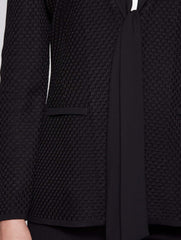 Tie-Neck Jacket