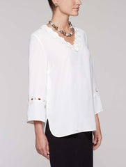 Floral Applique Tunic