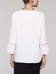 Floral Applique Tunic