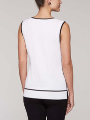 Contrast Piped Tank