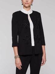 Swirl Trim Jacket