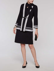 Crochet Chain Trim Jacket