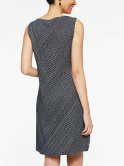 Bias Pattern Dress