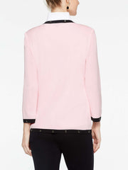 Piped and Stud Trim Jacket