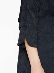 Textured Woven Jacket Color Indigo