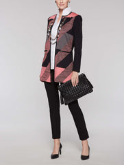 Abstract Detail Jacket Color Autumn Blaze/Black/Slate