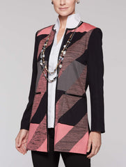 Abstract Detail Jacket Color Autumn Blaze/Black/Slate