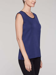 Mazarine Tank with Black Trim Color Mazarine/Black