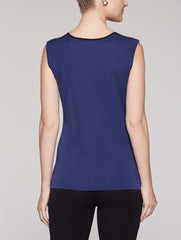 Mazarine Tank with Black Trim Color Mazarine/Black