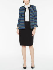 Mini Pattern Jacket Color China Blue/Blue Flame/Marble Grey