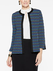 Mini Pattern Jacket Color China Blue/Blue Flame/Marble Grey