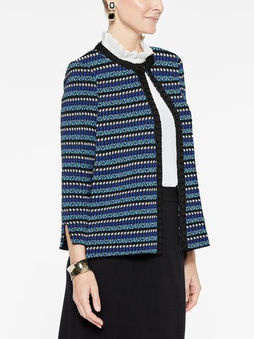 Mini Pattern Jacket Color China Blue/Blue Flame/Marble Grey