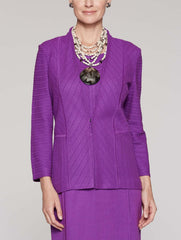 Diagonal Texture Jacket