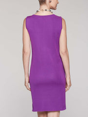 Diagonal Texture Dress