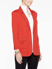 Patch Pocket Jacket Color Tangier Orange