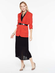 Patch Pocket Jacket Color Tangier Orange