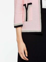 Crochet V-Pocket Jacket