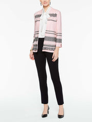 Multi Stitch Fringe Jacket