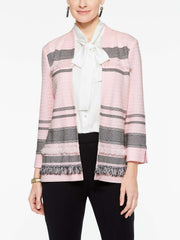 Multi Stitch Fringe Jacket