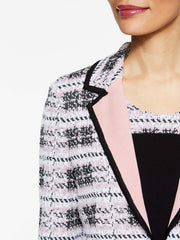 Contrast Soft Plaid Jacket