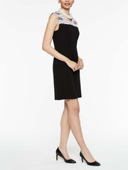 Soft Plaid Yoke Dress