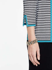Mini Check Contrast Trim Jacket
