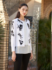 Placed Applique Jacket