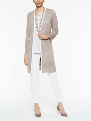 Sheer Beed Trim Duster