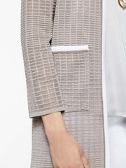 Sheer Beed Trim Duster
