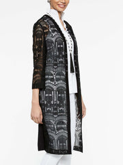 Lace and Knit Duster