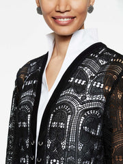 Lace and Knit Duster