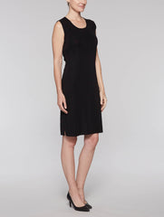 Black Sleeveless Sheath Dress