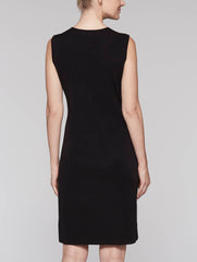 Black Sleeveless Sheath Dress