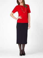 30" Straight Knit Skirt
