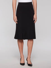 Black 27" Gored Skirt