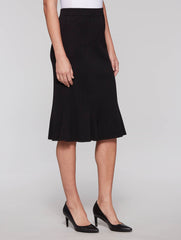 Black 27" Gored Skirt