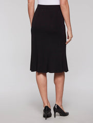 Black 27" Gored Skirt