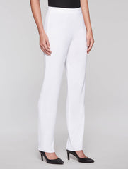 White Straight Leg Pant