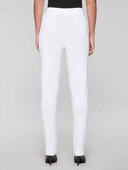 White Straight Leg Pant