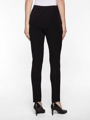 Black Seam Detail Slim Pant