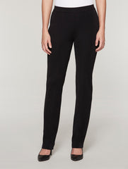 Low Rise Straight Leg Pant Color Black