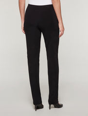 Low Rise Straight Leg Pant Color Black