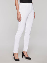 White Slim Leg Pant