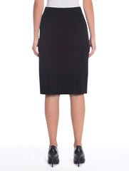 Black 25" Straight Skirt