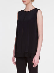 Sheer Inset Tank Top
