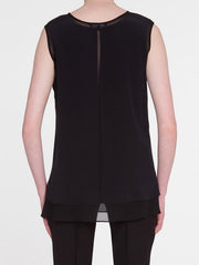 Sheer Inset Tank Top